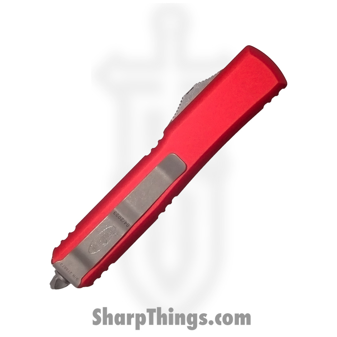 Microtech - 121-11APRD - Ultratech - OTF Auto - 121-11APRD Ultratech OTF Auto - 6061-T6 Aluminum - Red - Image 3