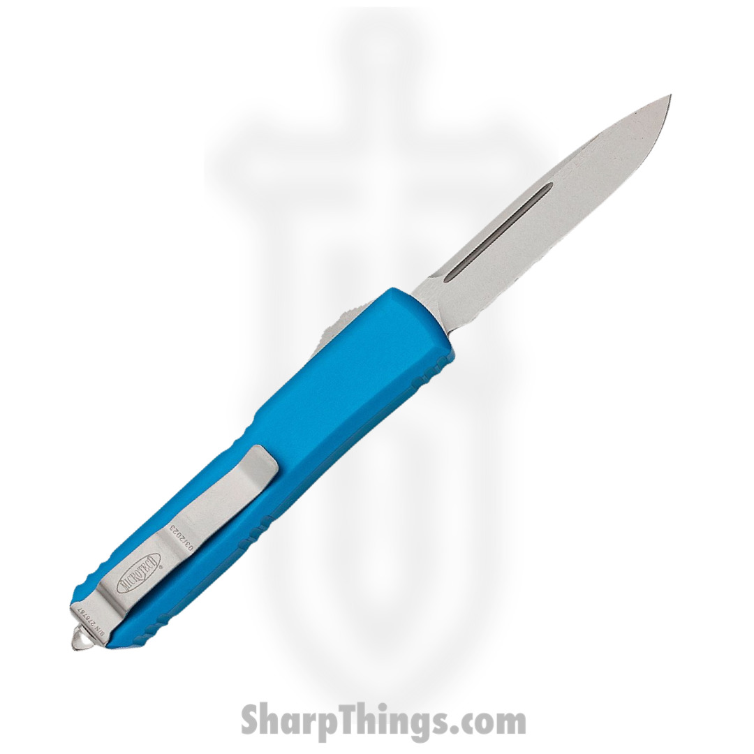 Microtech - 121-11BL - Ultratech - OTF Auto - 121-11BL Ultratech OTF Auto - 6061-T6 Aluminum - Blue - Image 2