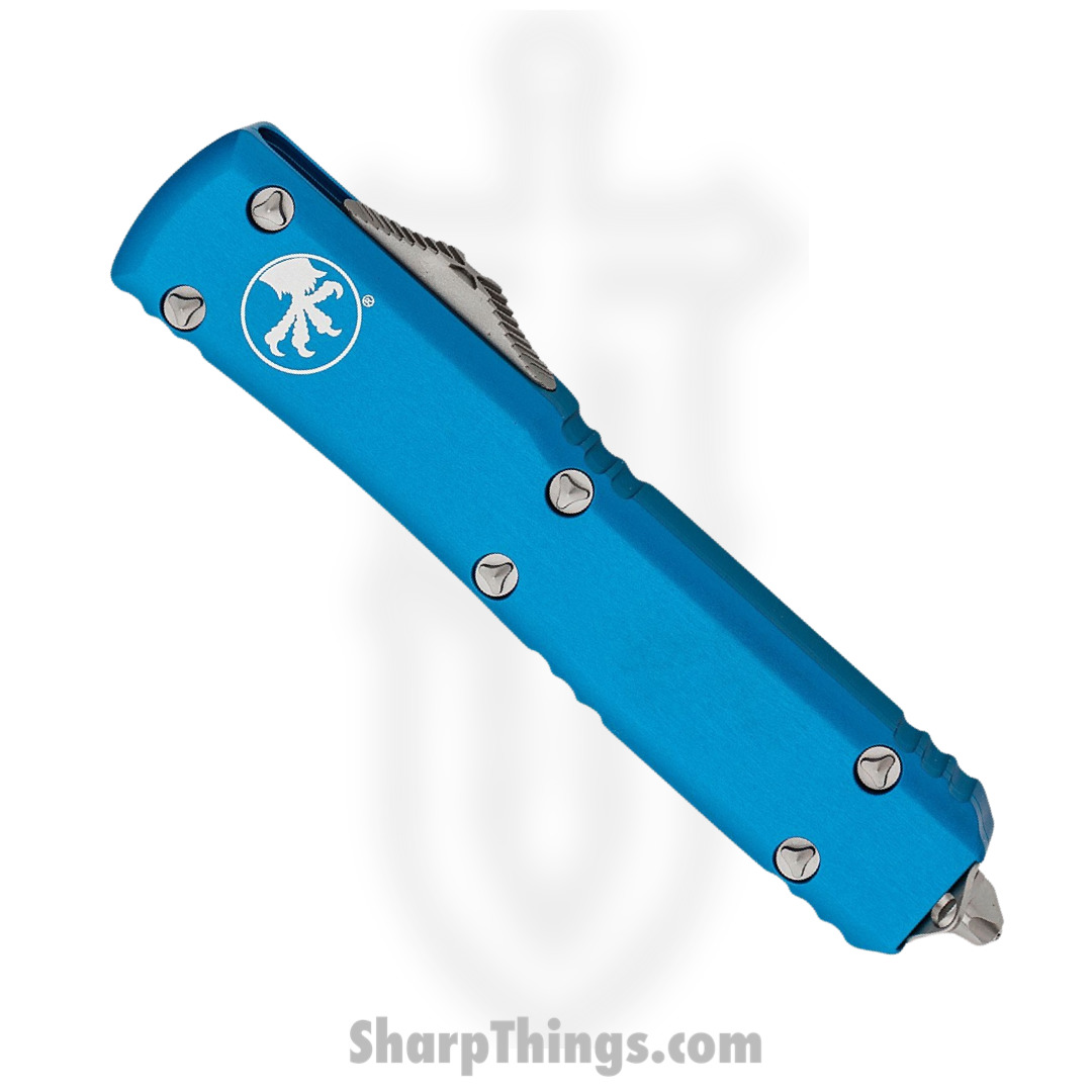 Microtech - 121-11BL - Ultratech - OTF Auto - 121-11BL Ultratech OTF Auto - 6061-T6 Aluminum - Blue - Image 3