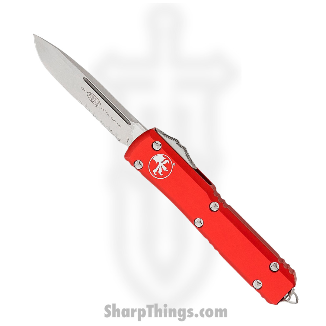 Microtech - 121-11RD - Ultratech - OTF Auto - 121-11RD Ultratech OTF Auto - 6061-T6 Aluminum - Red