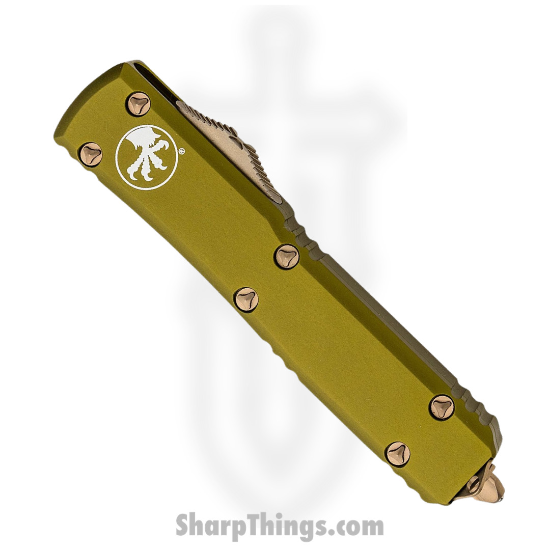 Microtech - 121-13OD - Ultratech - OTF Auto - 121-13OD Ultratech OTF Auto - 6061-T6 Aluminum - OD Green/Bronze - Image 3