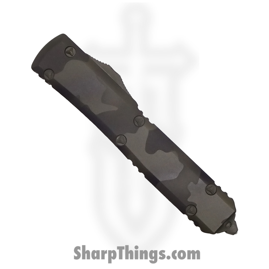 Microtech - 121-1OCS - Ultratech Signature Series - OTF Auto - 121-1OCS Ultratech Signature Series OTF Auto - 6061-T6 Aluminum - OD Green Camo - Image 4