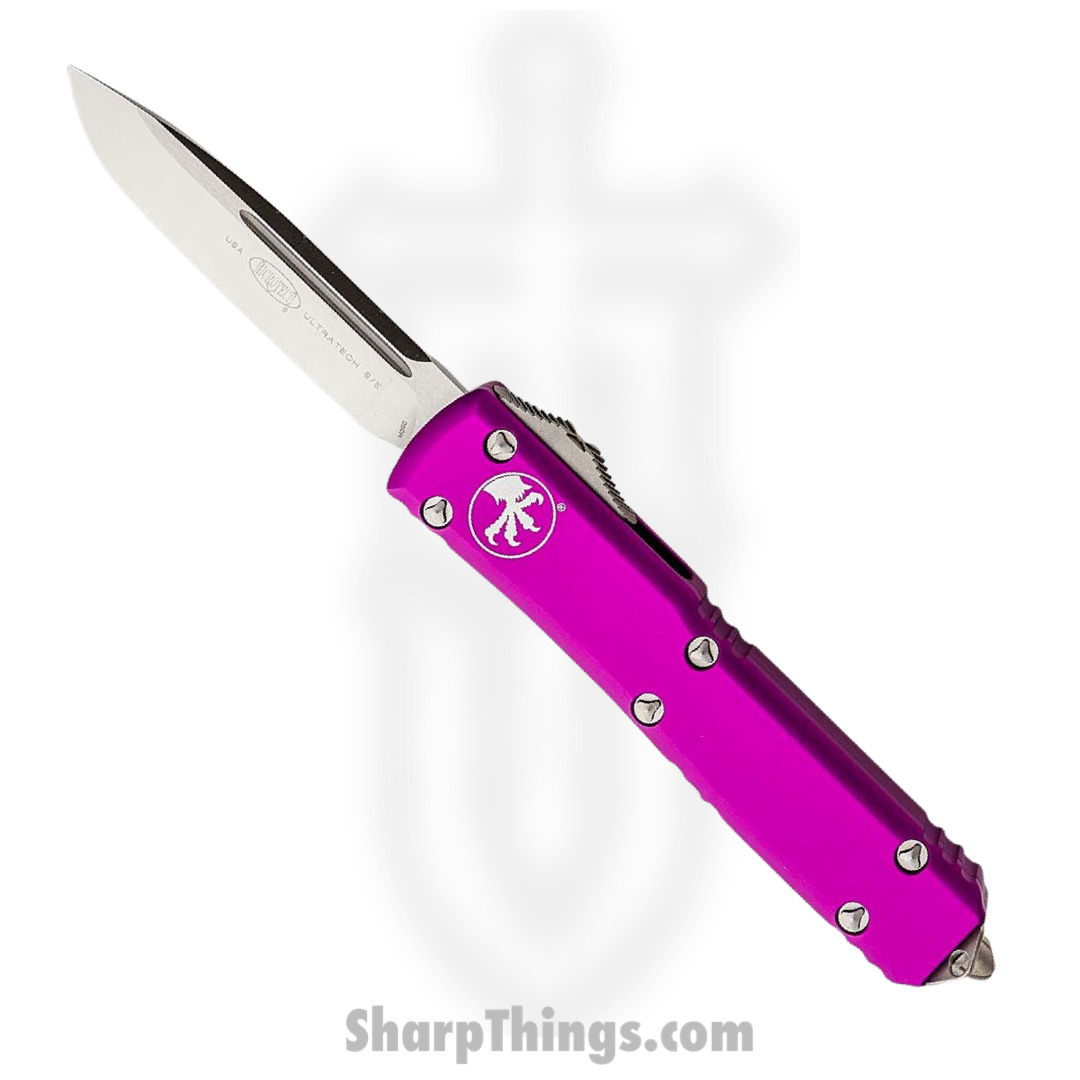 Microtech - 121-4VI - Ultratech - OTF Auto - 121-4VI Ultratech OTF Auto - 6061-T6 Aluminum - Violet
