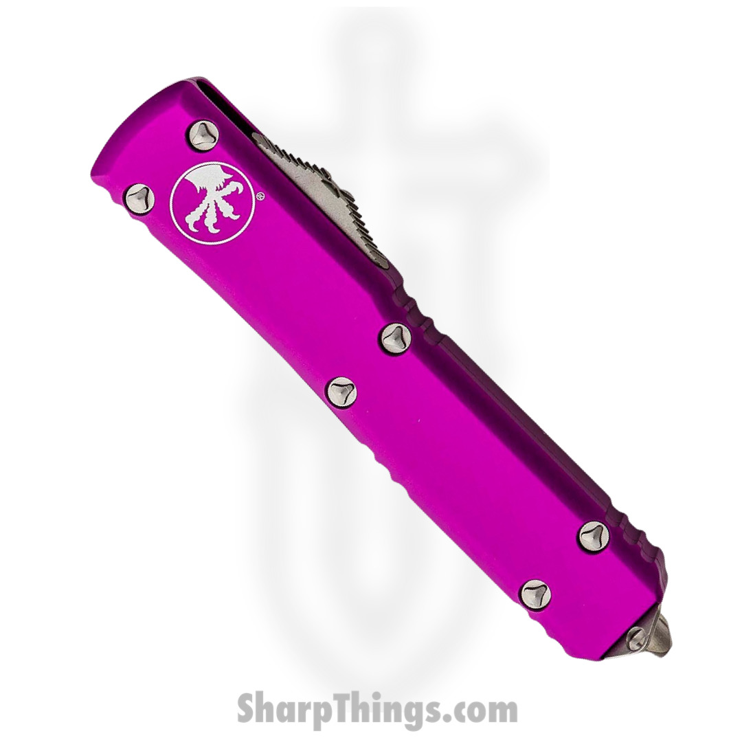 Microtech - 121-4VI - Ultratech - OTF Auto - 121-4VI Ultratech OTF Auto - 6061-T6 Aluminum - Violet - Image 2
