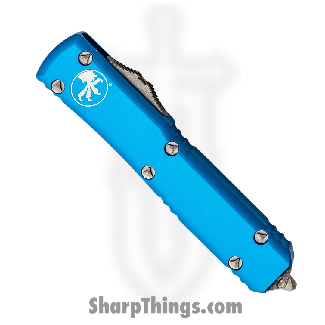Microtech - 122-10APBL - Ultratech - OTF Auto - 122-10APBL Ultratech OTF Auto - 6061-T6 Aluminum - Blue - Image 2