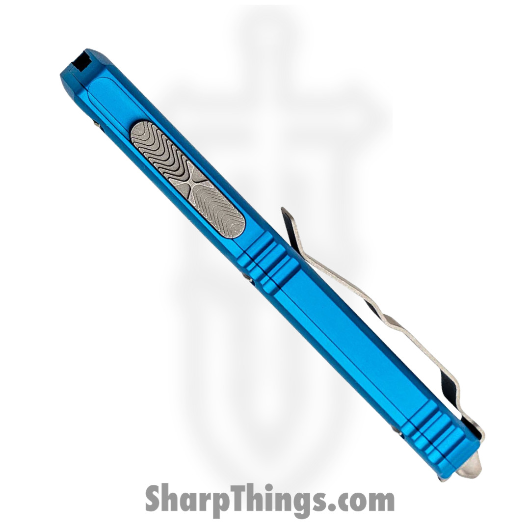 Microtech - 122-10APBL - Ultratech - OTF Auto - 122-10APBL Ultratech OTF Auto - 6061-T6 Aluminum - Blue - Image 3