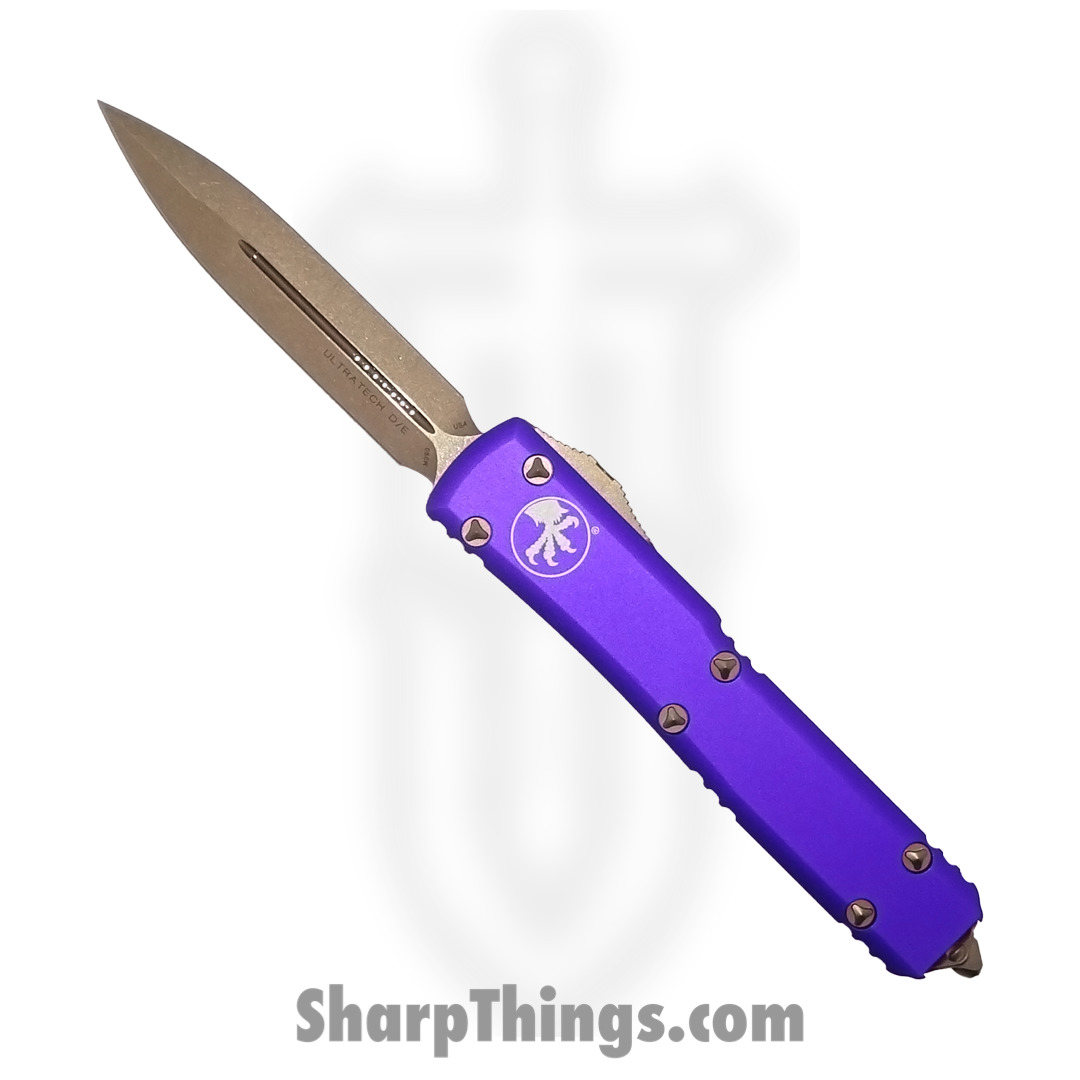 Microtech - 122-13PU - Ultratech - OTF Auto - 122-13PU Ultratech OTF Auto - 6061-T6 Aluminum - Purple