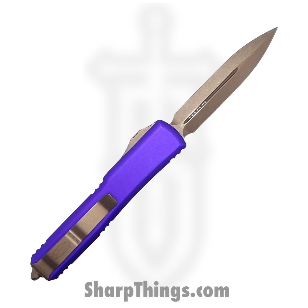 Microtech - 122-13PU - Ultratech - OTF Auto - 122-13PU Ultratech OTF Auto - 6061-T6 Aluminum - Purple - Image 2