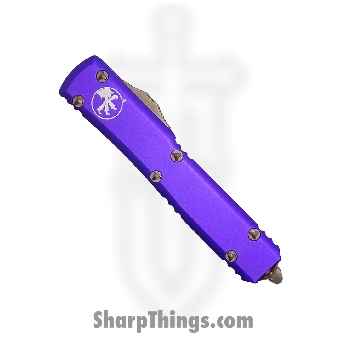 Microtech - 122-13PU - Ultratech - OTF Auto - 122-13PU Ultratech OTF Auto - 6061-T6 Aluminum - Purple - Image 4