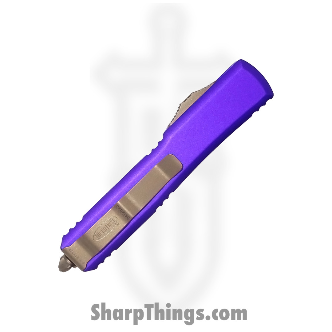 Microtech - 122-13PU - Ultratech - OTF Auto - 122-13PU Ultratech OTF Auto - 6061-T6 Aluminum - Purple - Image 3
