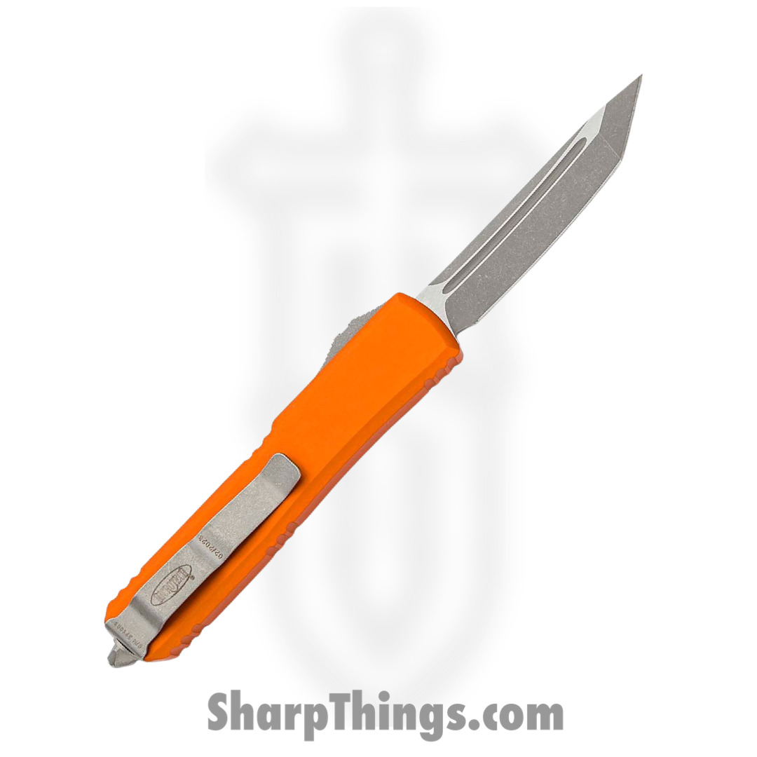 Microtech - 123-10APOR - Ultratech - OTF Auto - 123-10APOR Ultratech OTF Auto - 6061-T6 Aluminum - Orange - Image 2