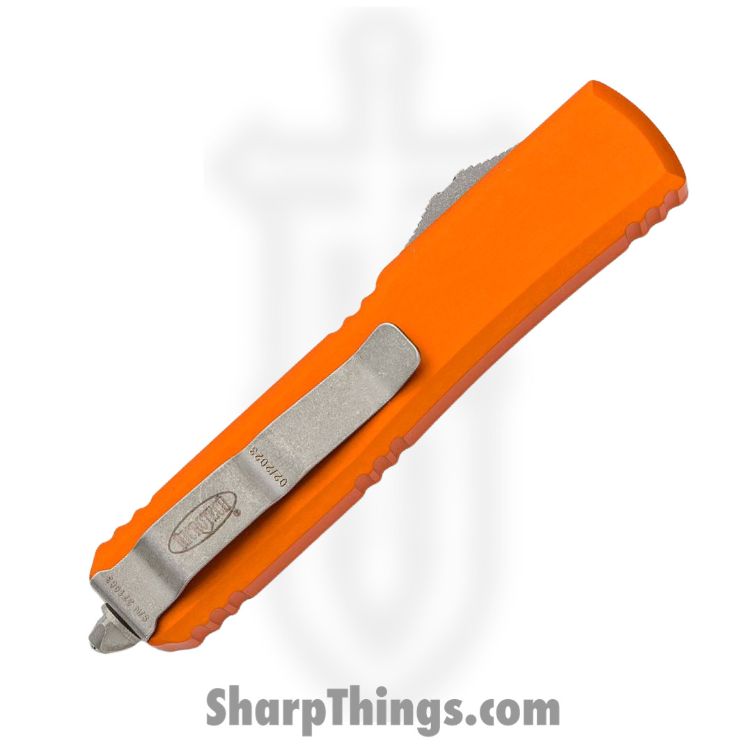 Microtech - 123-10APOR - Ultratech - OTF Auto - 123-10APOR Ultratech OTF Auto - 6061-T6 Aluminum - Orange - Image 4
