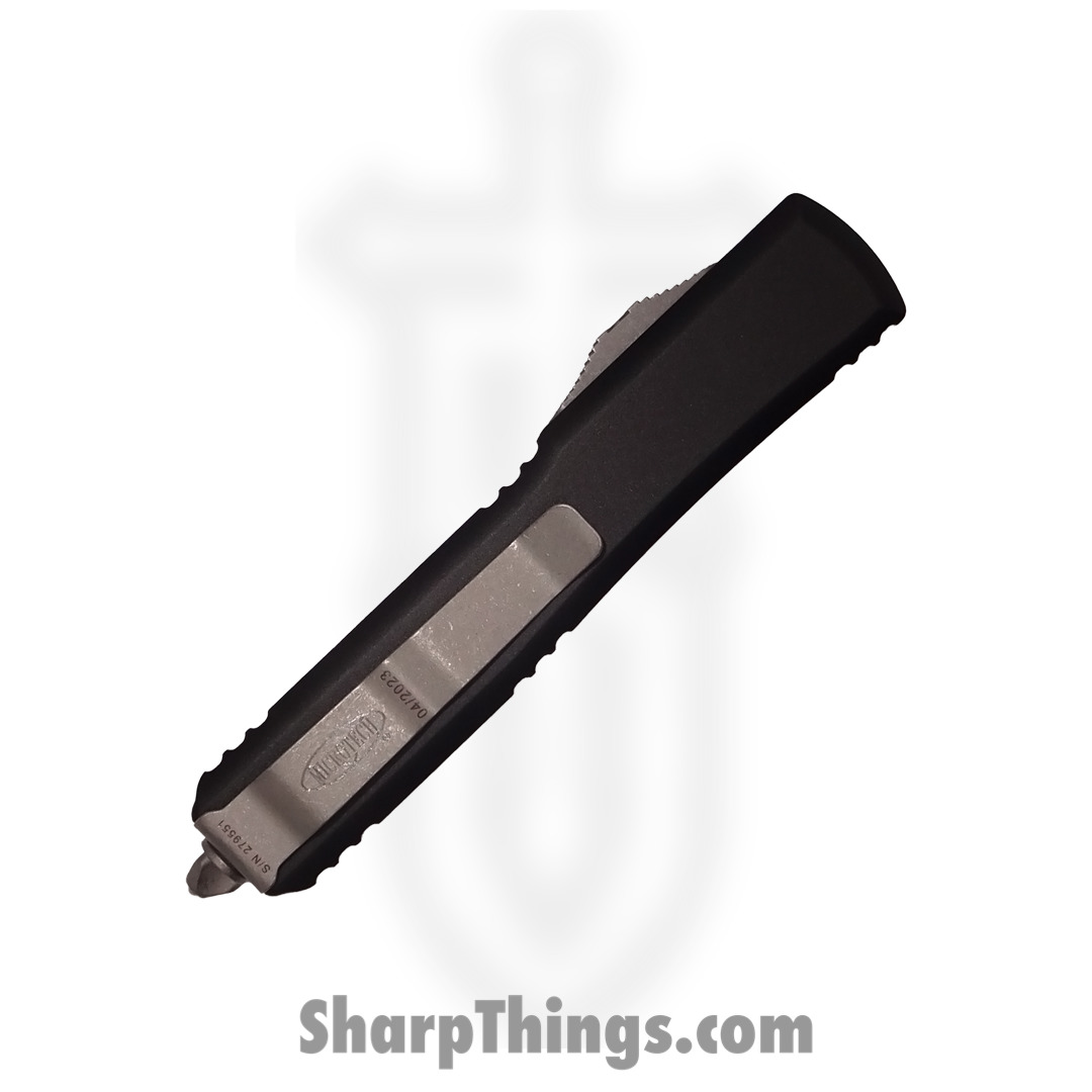Microtech - 123-10AP - Ultratech - OTF Auto - 123-10AP Ultratech OTF Auto - 6061-T6 Aluminum - Black - Image 3