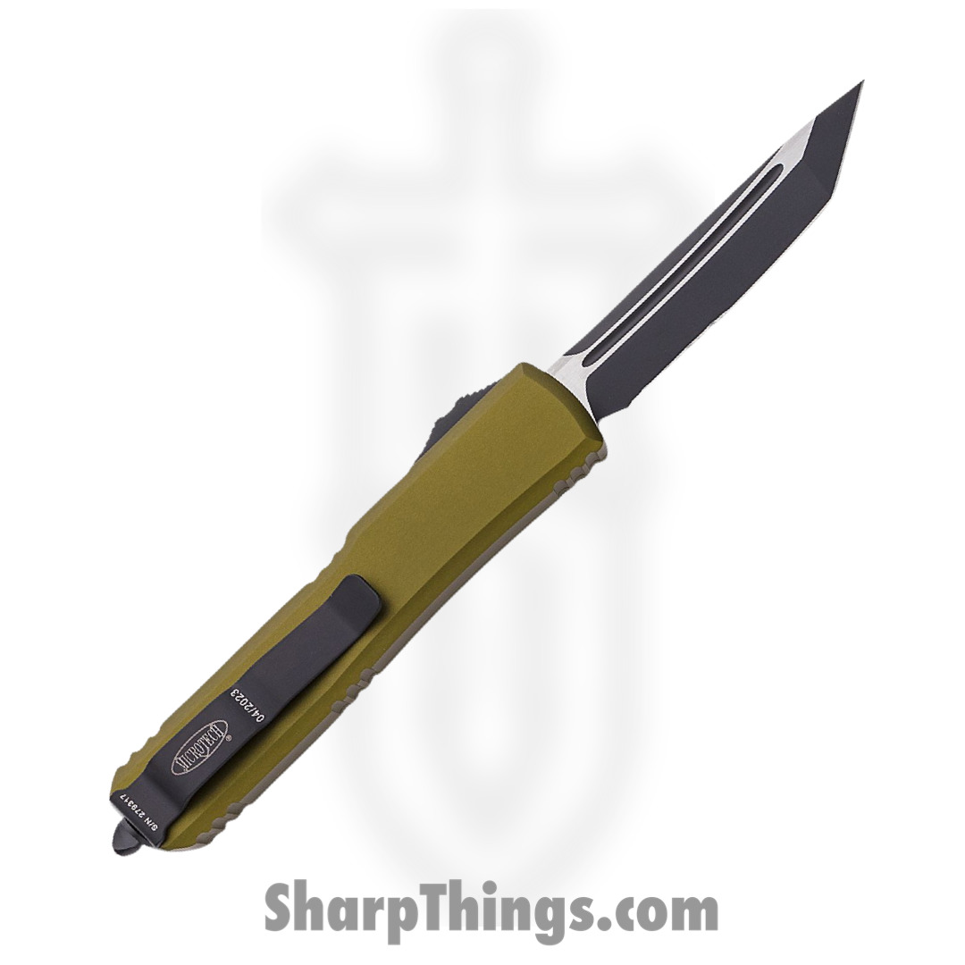 Microtech - 123-2OD - Ultratech - OTF Auto - 123-2OD Ultratech OTF Auto - 6061-T6 Aluminum - OD Green - Image 2