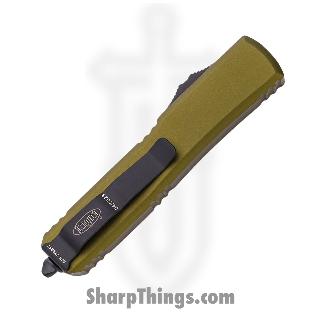 Microtech - 123-2OD - Ultratech - OTF Auto - 123-2OD Ultratech OTF Auto - 6061-T6 Aluminum - OD Green - Image 4