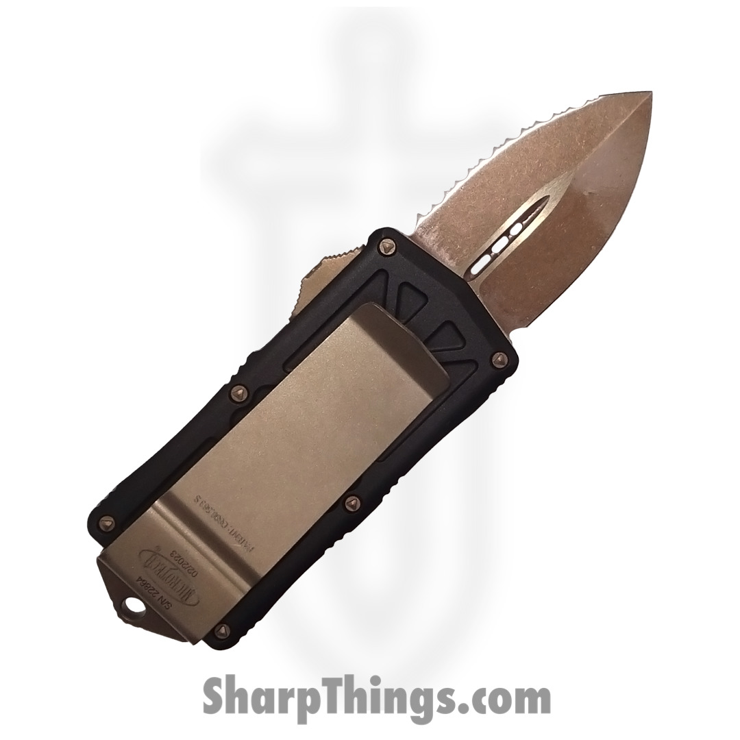 Microtech - 157-15 - Exocet Money Clip - OTF Auto - 157-15 Exocet Money Clip OTF Auto - 6061-T6 Aluminum - Black - Image 2