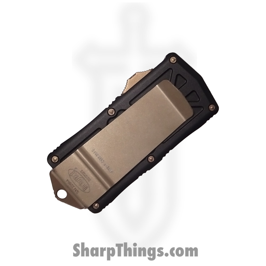 Microtech - 157-15 - Exocet Money Clip - OTF Auto - 157-15 Exocet Money Clip OTF Auto - 6061-T6 Aluminum - Black - Image 4