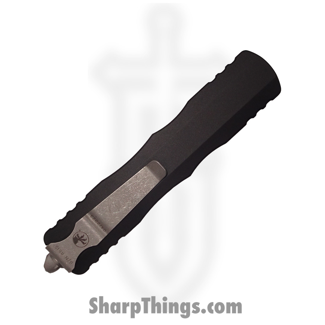 Microtech - 227-12AP - Dirac Delta - OTF Auto - 227-12AP Dirac Delta OTF Auto - 6061-T6 Aluminum - Black - Image 4