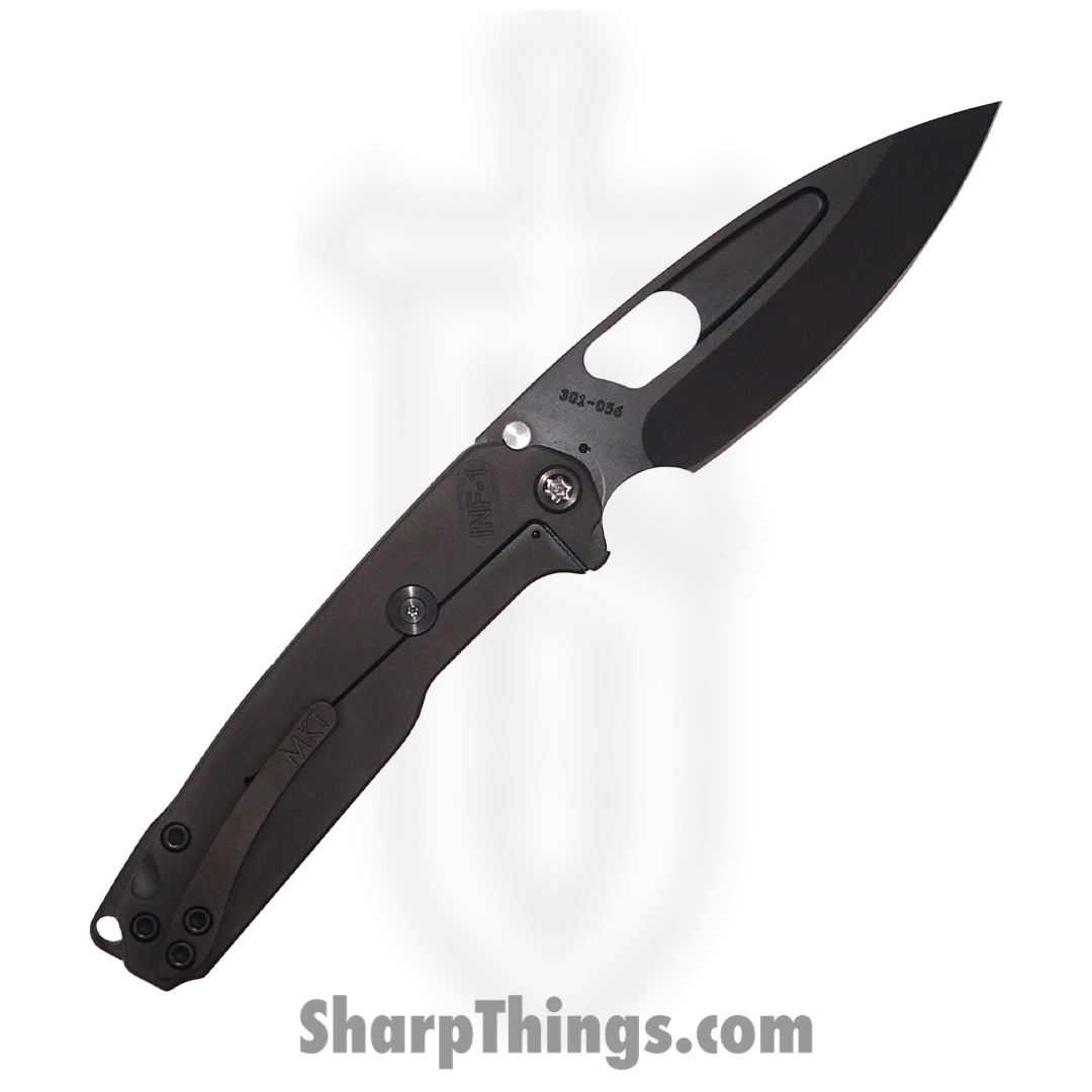 Medford Knife - MK0314PQ-30PV-TPCP-BP - Infraction Folding Knife - PVD Handles and Blade - Galaxy Handle - Image 2