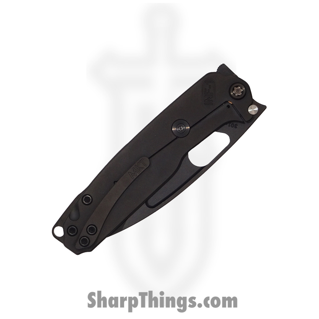 Medford Knife - MK0314PQ-30PV-TPCP-BP - Infraction Folding Knife - PVD Handles and Blade - Galaxy Handle - Image 3