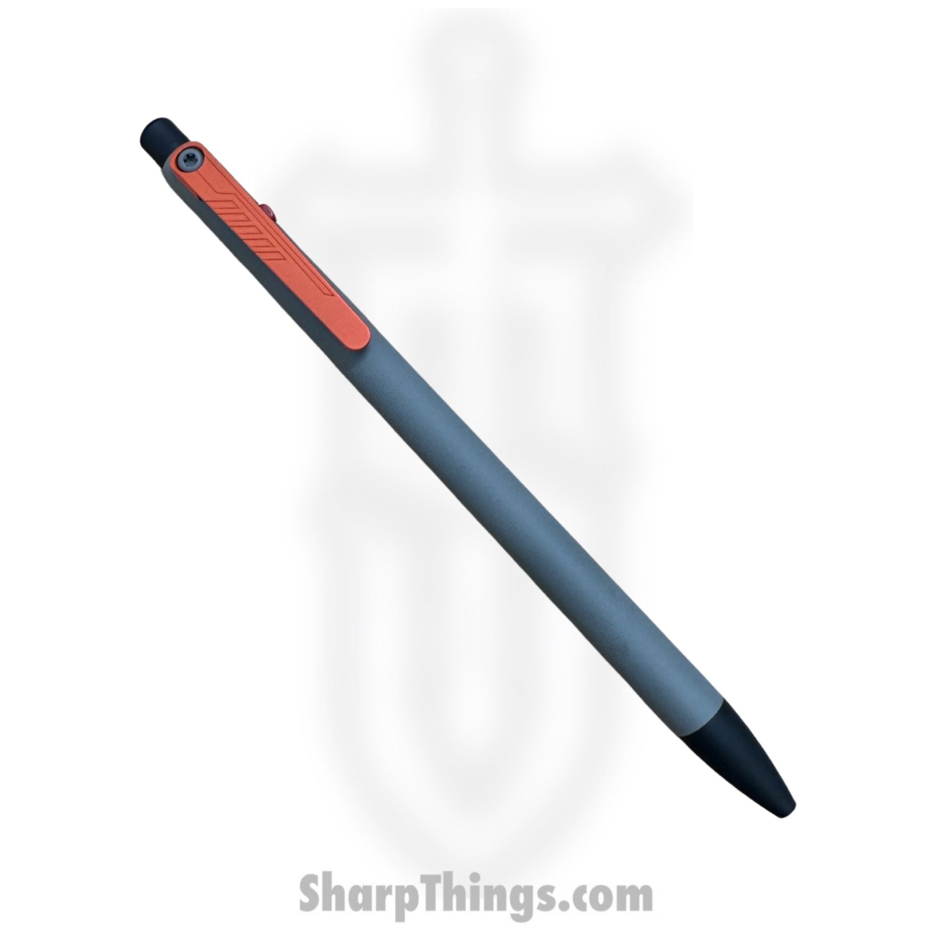 Tactile Turn - 10-SS1-SEA-BIT - Slim Side Click Pen - Standard - Titanium - Seasonal Release 8-BIT - Image 2