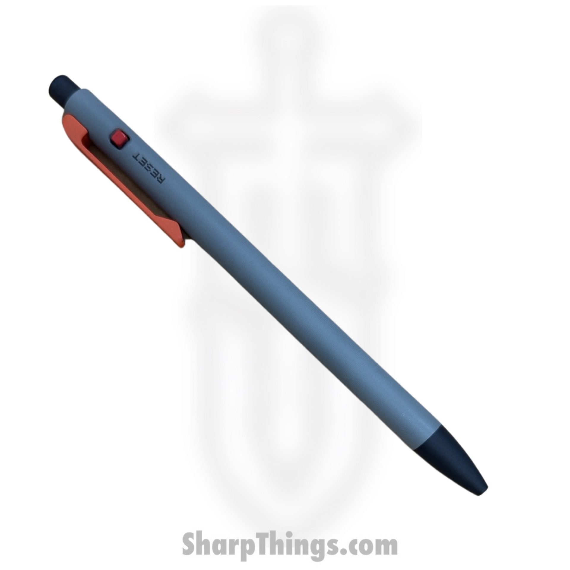 Tactile Turn - 10-SS1-SEA-BIT - Slim Side Click Pen - Standard - Titanium - Seasonal Release 8-BIT