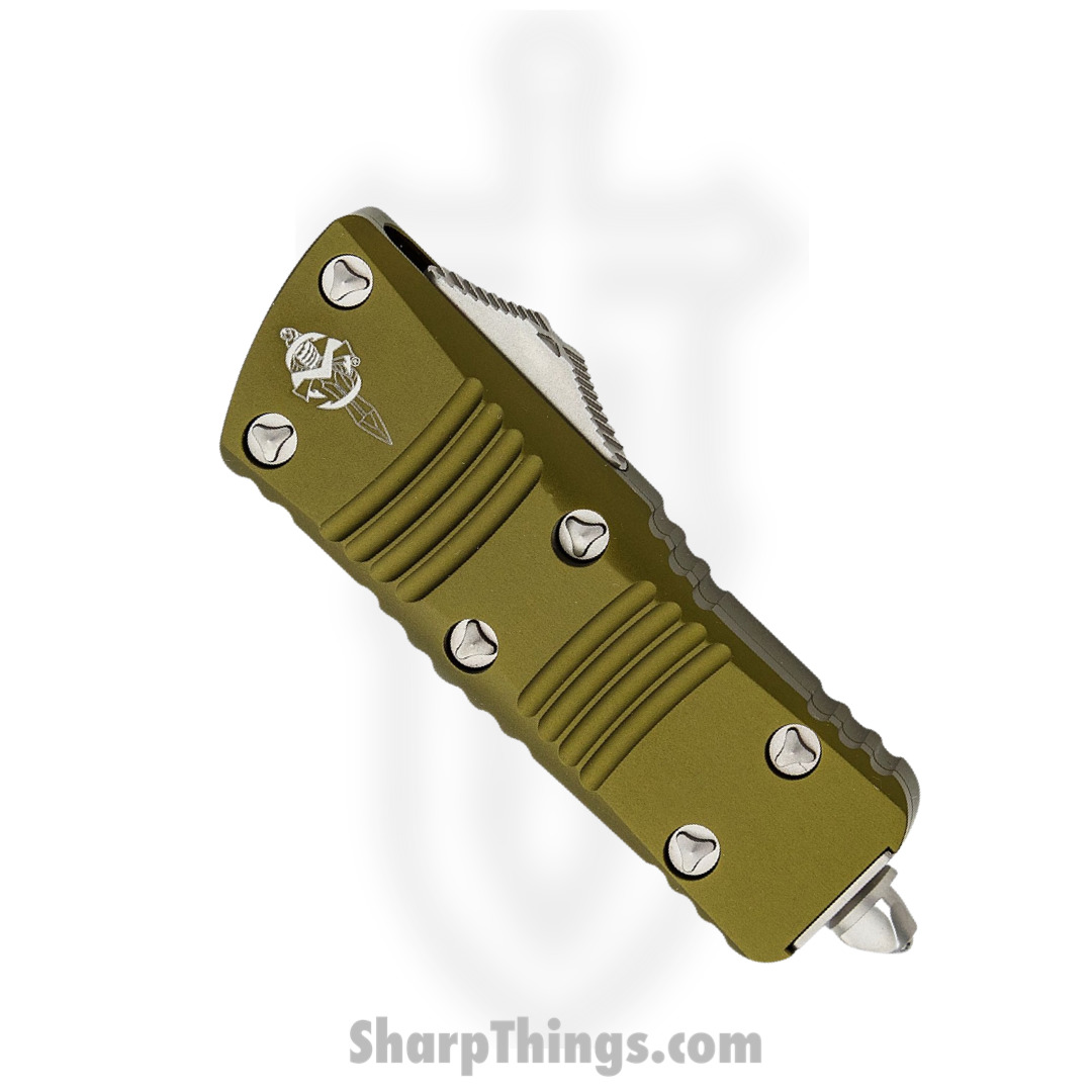 Microtech - 819-10ODS - Mini Troodon Siganture Series - OTF Auto - 819-10ODS Mini Troodon Siganture Series OTF Auto - 6061-T6 Aluminum - OD Green - Image 3
