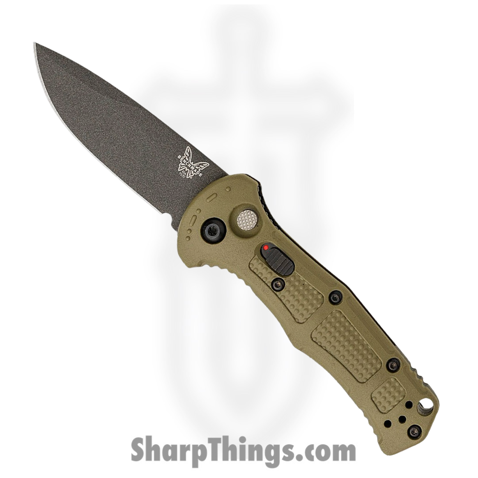 Benchmade - 9570BK-1 - Mini Claymore - Automatic Knife - D2 Coated Drop Point - Grivory - Tan