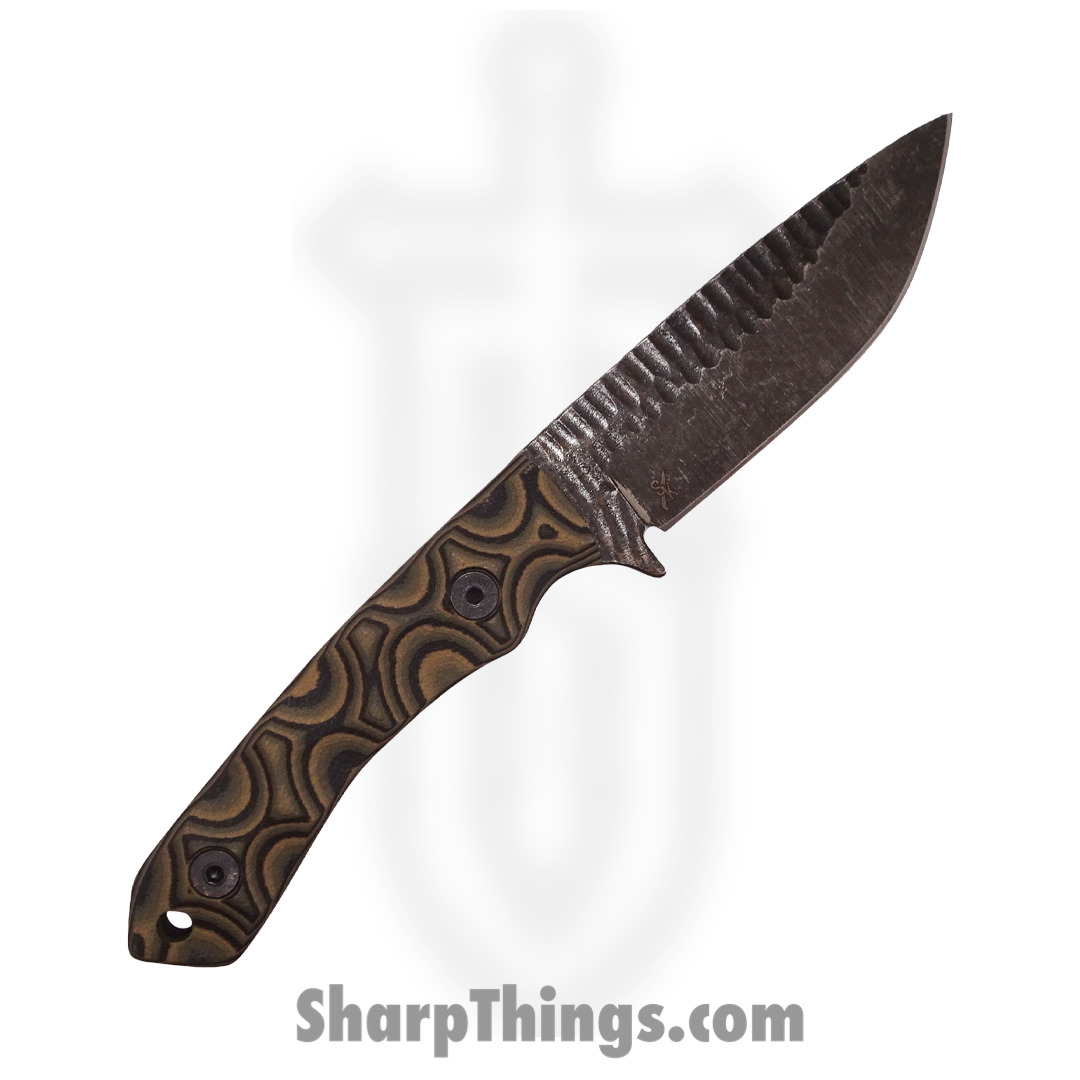 Stroup Knives - GP2-CAMO-G10 - GP2 General Purpose Fixed Blade Knife - G10 1095 - Camo - Image 2