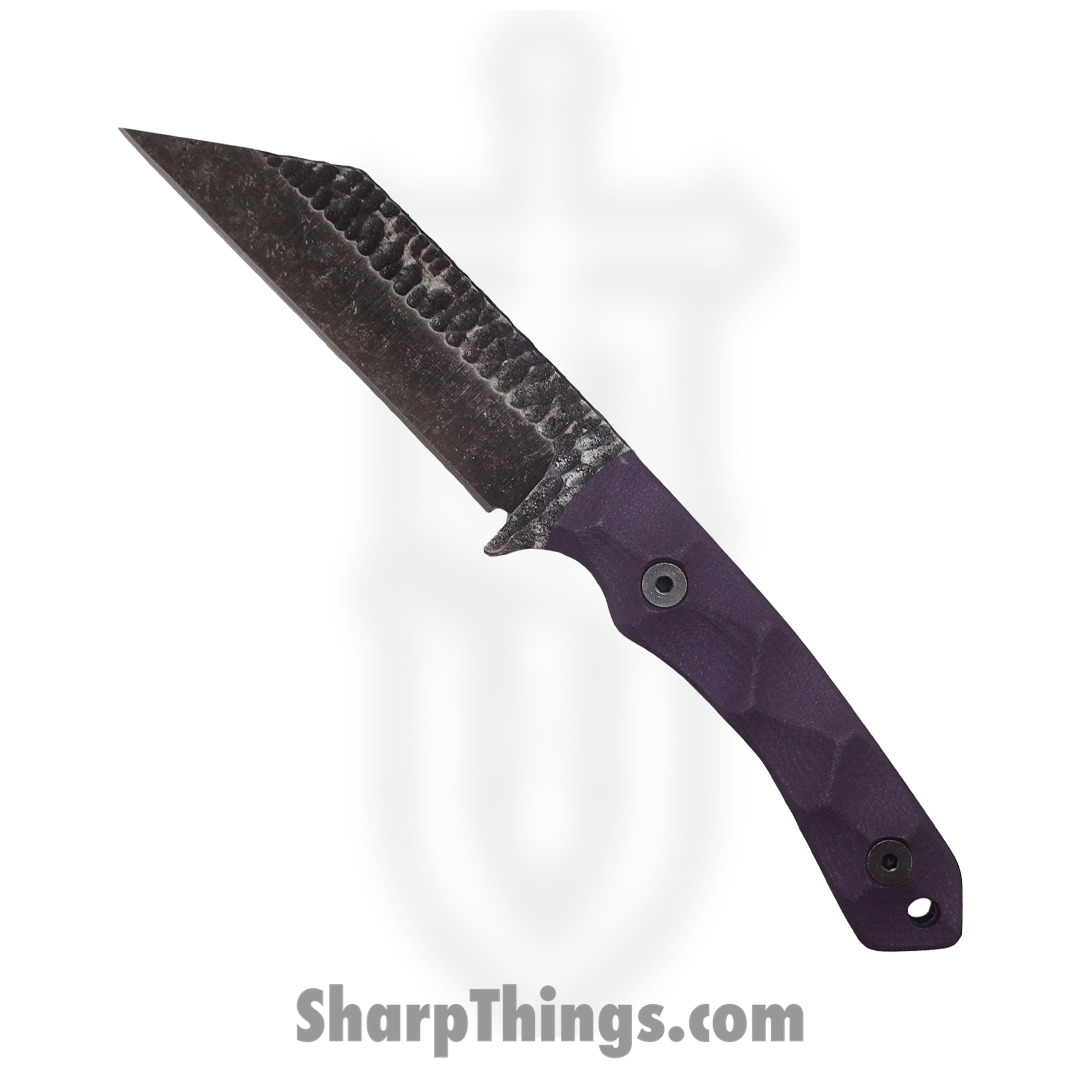 Stroup Knives - GP3-PURPLE-G10 - GP2 General Purpose Fixed Blade Knife - G10 1095 - Purple