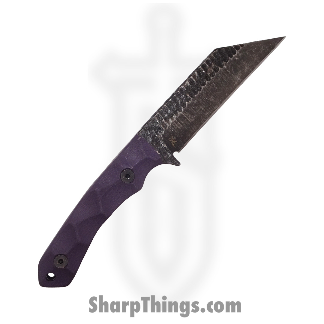 Stroup Knives - GP3-PURPLE-G10 - GP2 General Purpose Fixed Blade Knife - G10 1095 - Purple - Image 2