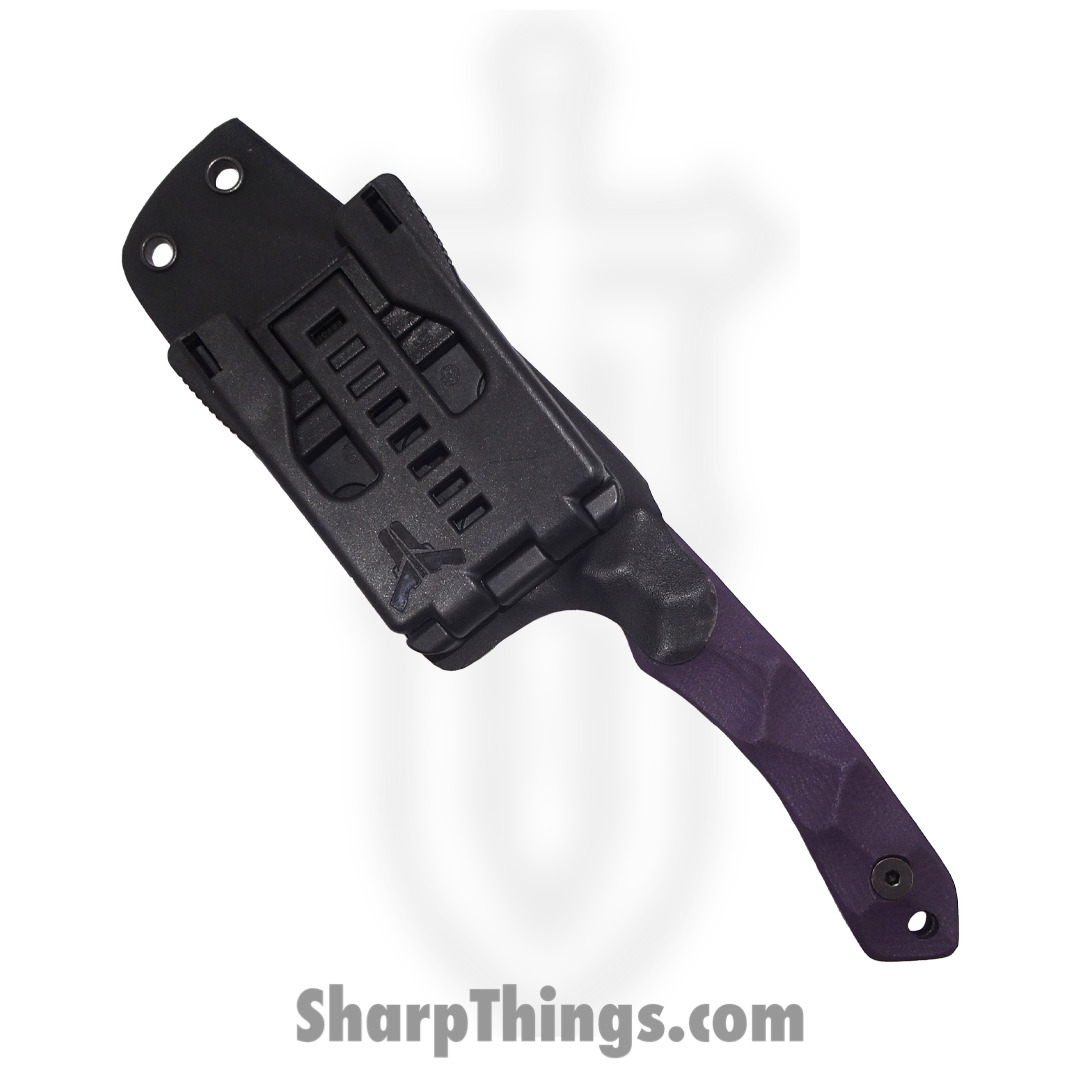 Stroup Knives - GP3-PURPLE-G10 - GP2 General Purpose Fixed Blade Knife - G10 1095 - Purple - Image 3