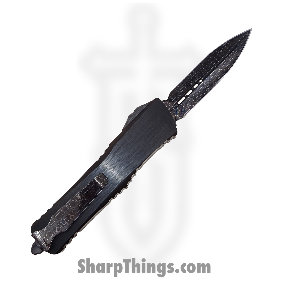 Marfione Custom Knives - 342-MCK-7 - Marfione Custom Combat Troodon - OTF Auto - 342-MCK-7 Marfione Custom Combat Troodon OTF Auto - Alloy - Black - Image 3