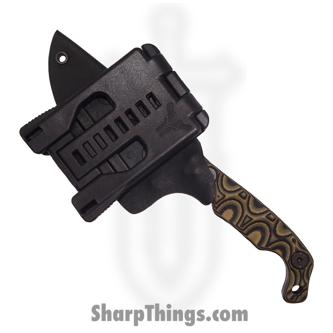 Stroup Knives - MINI1-CAMOL-G10 - Mini Mod 1 Acid Wash Fixed Blade Knife - G10 1095 - Camo - Image 3