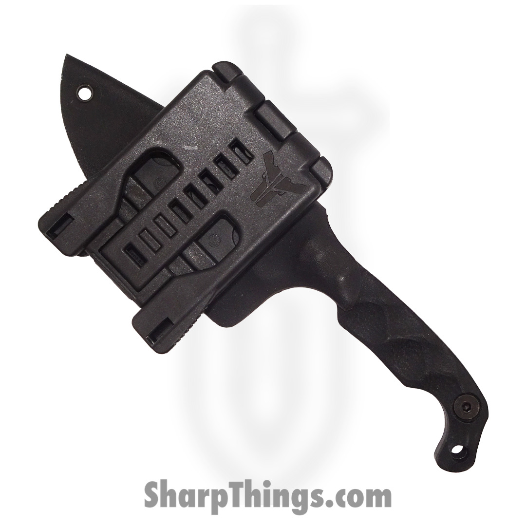 Stroup Knives - MINI-BLACK-G10 - Mini EDC Fixed Blade Knife - 1095 G10 - Black - Image 3