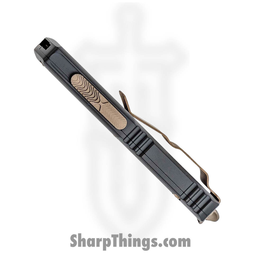 Microtech - 231-14AP - UTX-85 - OTF Auto - 231-14AP UTX-85 OTF Auto - 6061-T6 Aluminum - Black/Bronze - Image 3