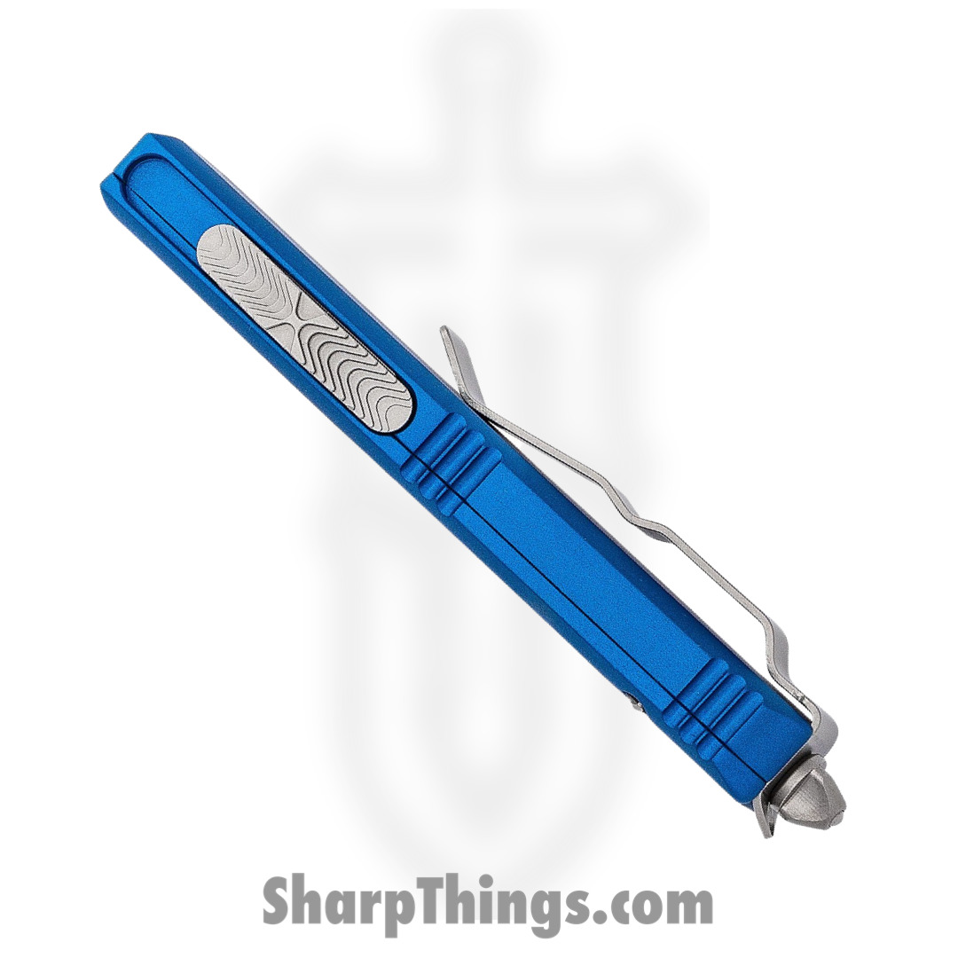 Microtech - 232-10BL - UTX-85 - OTF Auto - 232-10BL UTX-85 OTF Auto - 6061-T6 Aluminum - Blue - Image 3