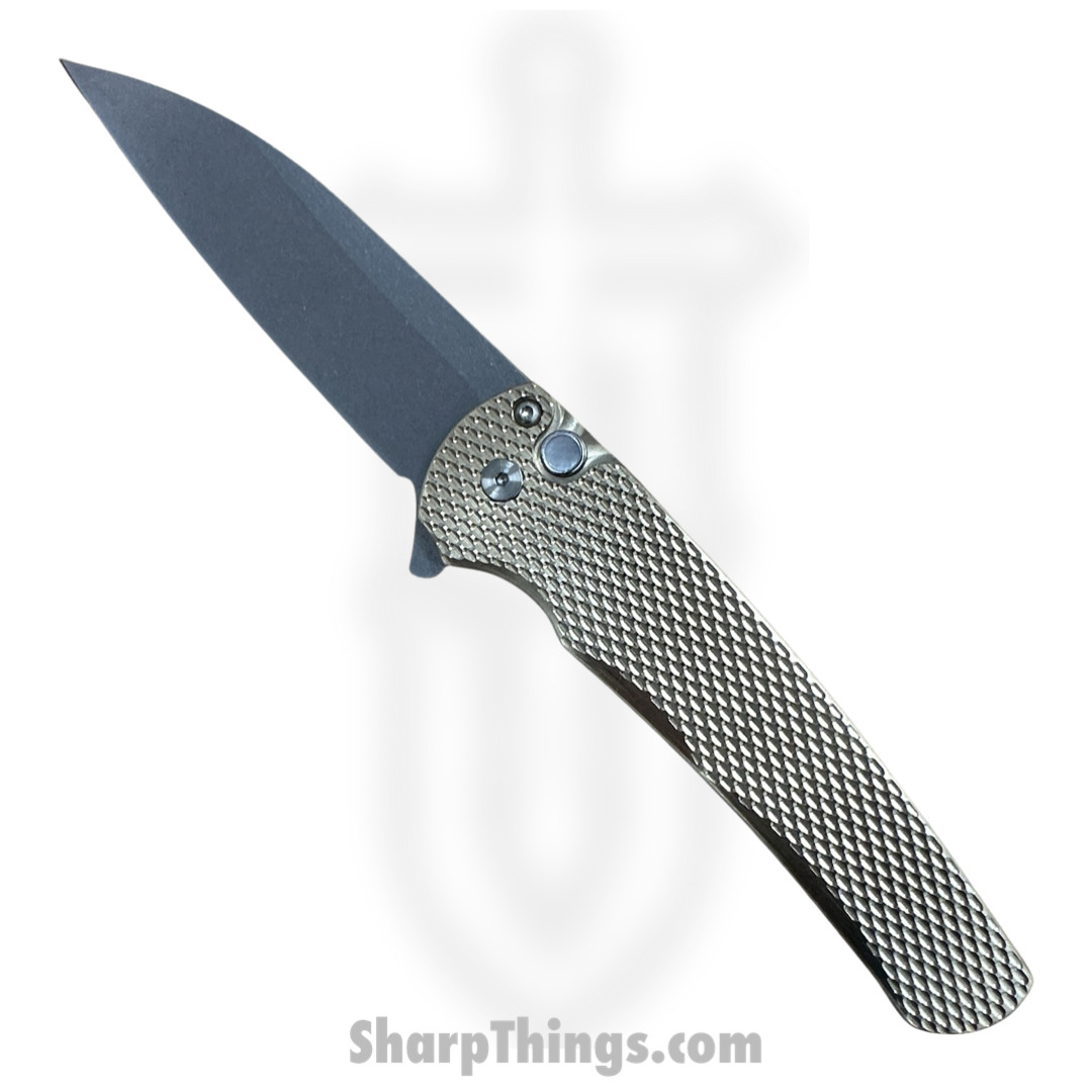 ProTech - 5311 - Malibu Bronze Custom - Folding Knife - Magnacut Stonewash Wharncliffe - Aluminum - Bronze