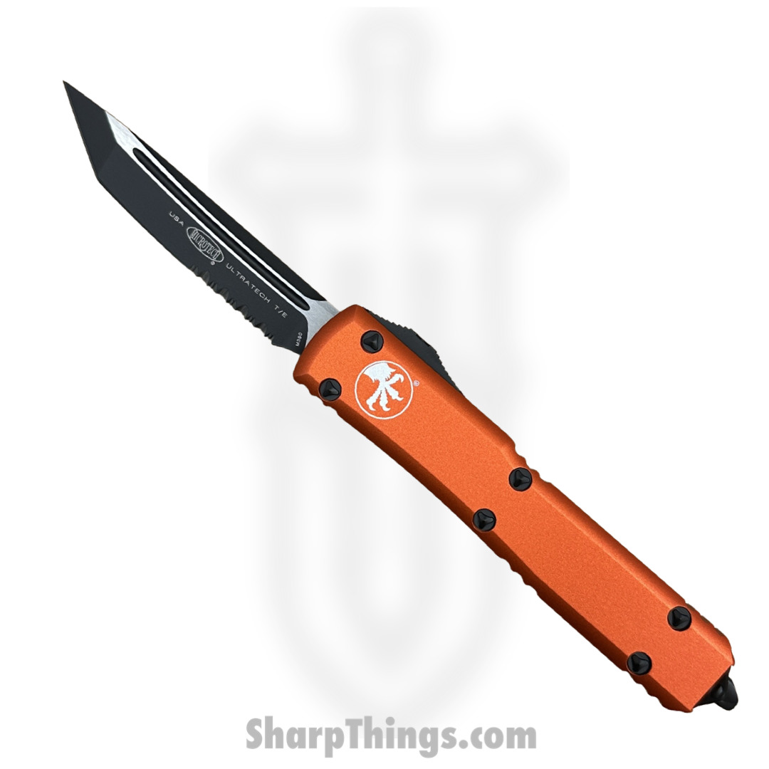 Microtech - 123-2OR - Ultratech - OTF Auto - 123-2OR Ultratech OTF Auto - 6061-T6 Aluminum - Orange