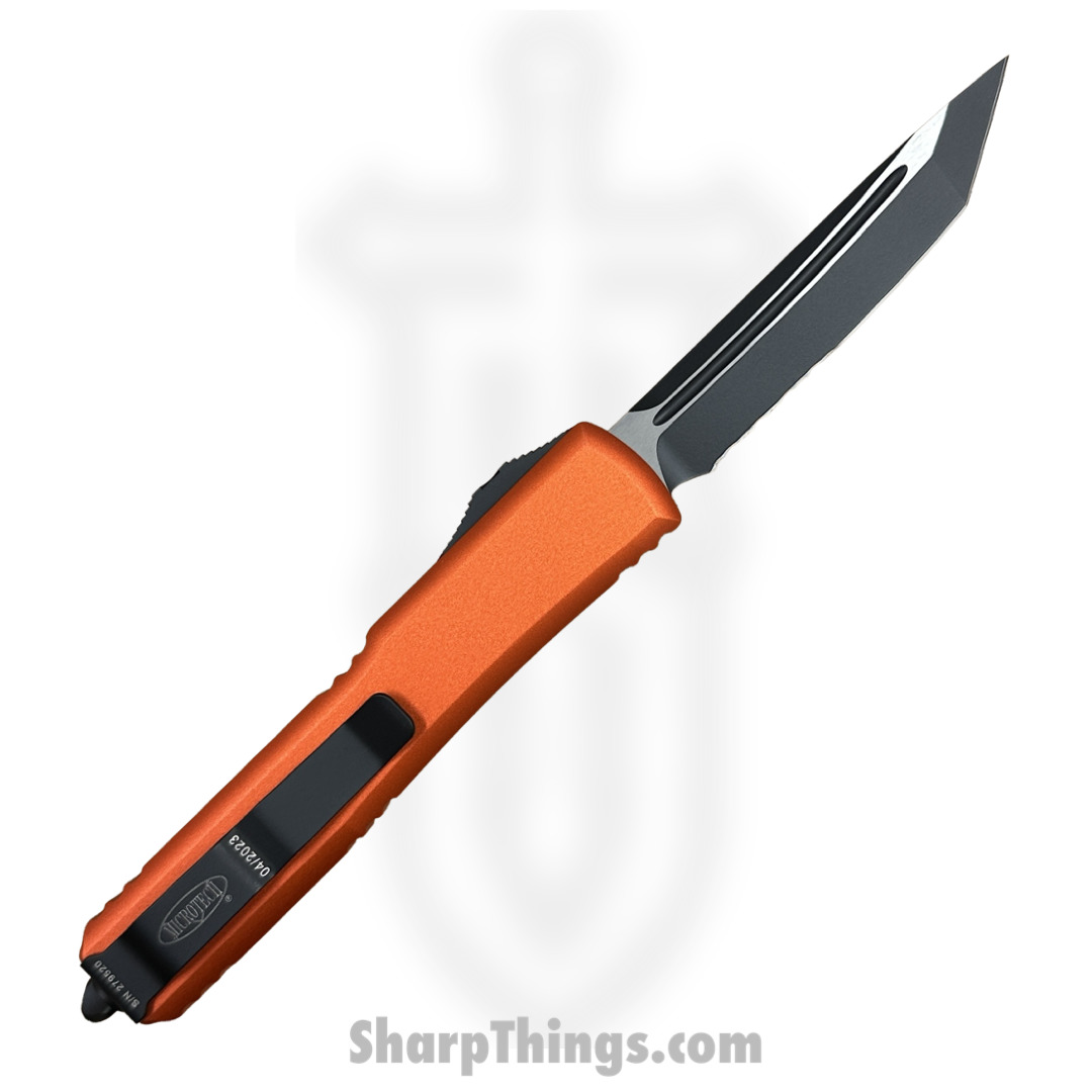 Microtech - 123-2OR - Ultratech - OTF Auto - 123-2OR Ultratech OTF Auto - 6061-T6 Aluminum - Orange - Image 5