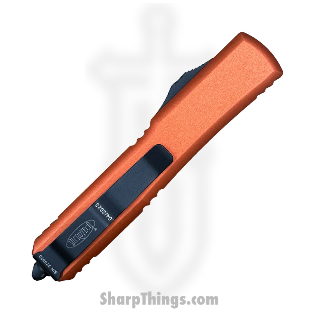 Microtech - 123-2OR - Ultratech - OTF Auto - 123-2OR Ultratech OTF Auto - 6061-T6 Aluminum - Orange - Image 3