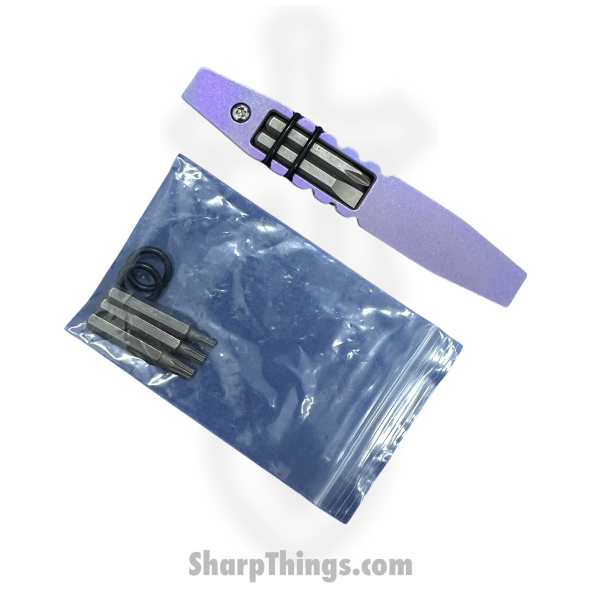 Vero Engineering - V-VFM-MPWPC-FT-0015-S - Mini Fulcrum - Pry Bar - Titanium - Purple - Image 4