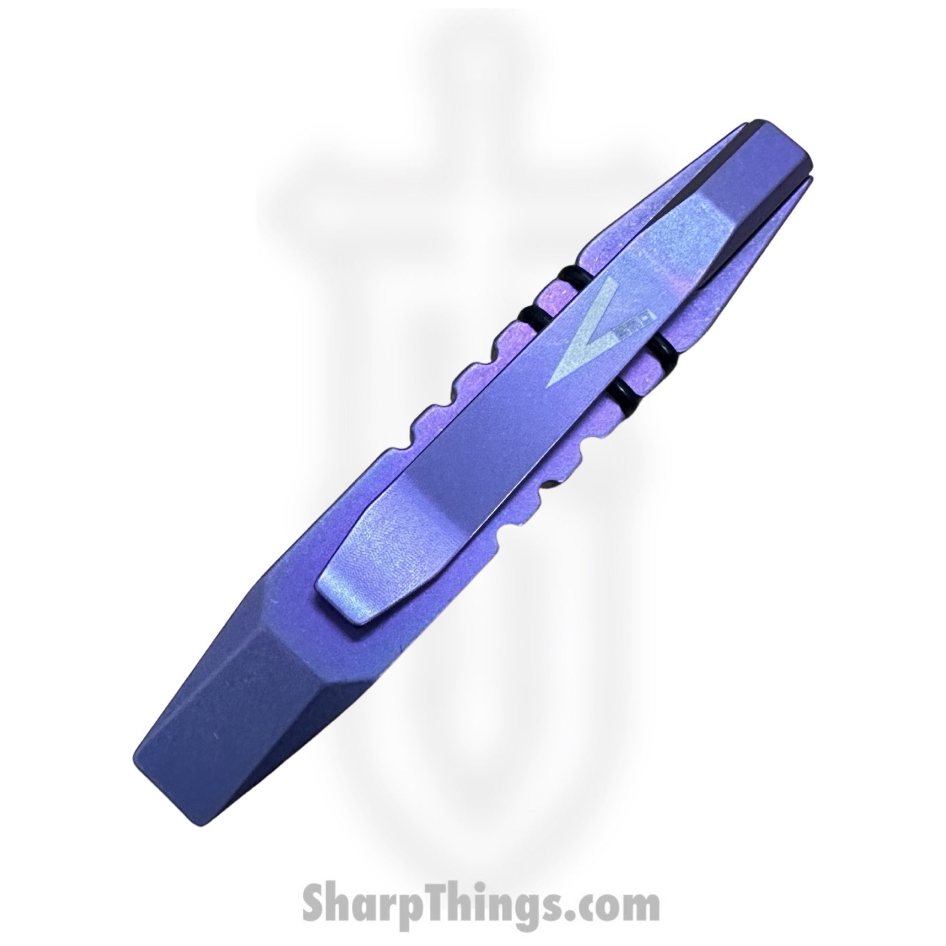 Vero Engineering - V-VFM-MPWPC-FT-0015-S - Mini Fulcrum - Pry Bar - Titanium - Purple