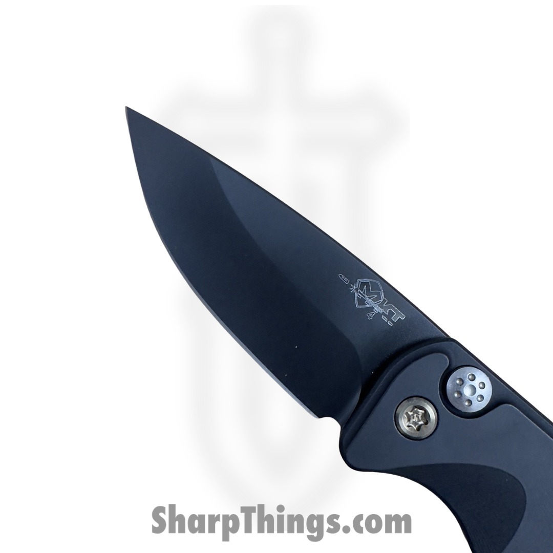 Medford Knife - MKA394PQ-42AB-TICI-Q4 - Smooth Criminal Auto Folder - PVD S45VN – Black - Image 2