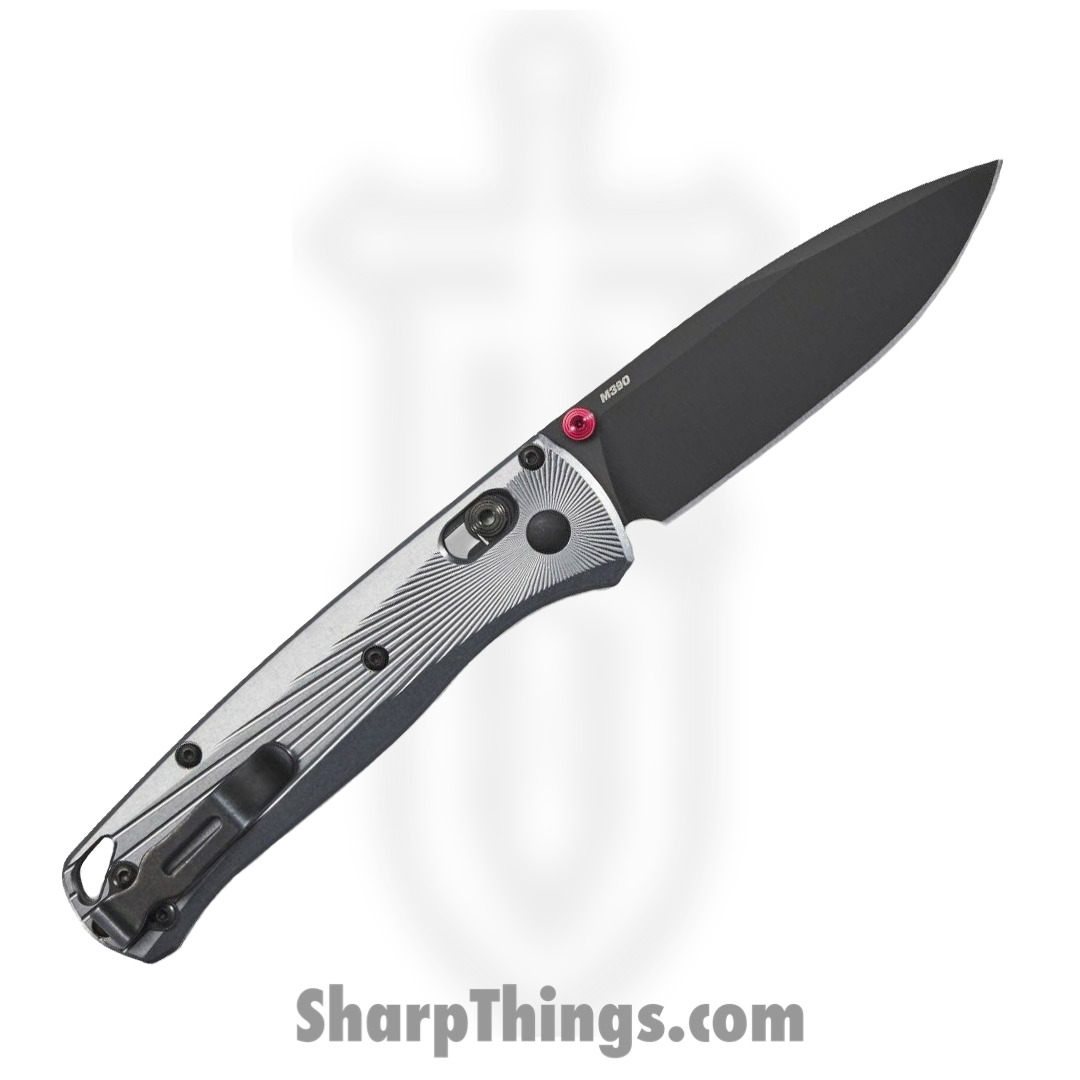 Benchmade - 535BK-4 - Bugout - Folding Knife - M390 Coated Drop Point - Aluminum - Black/Grey - Image 2