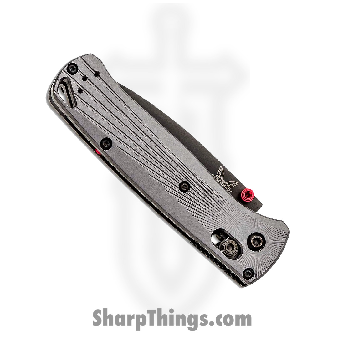 Benchmade - 535BK-4 - Bugout - Folding Knife - M390 Coated Drop Point - Aluminum - Black/Grey - Image 3