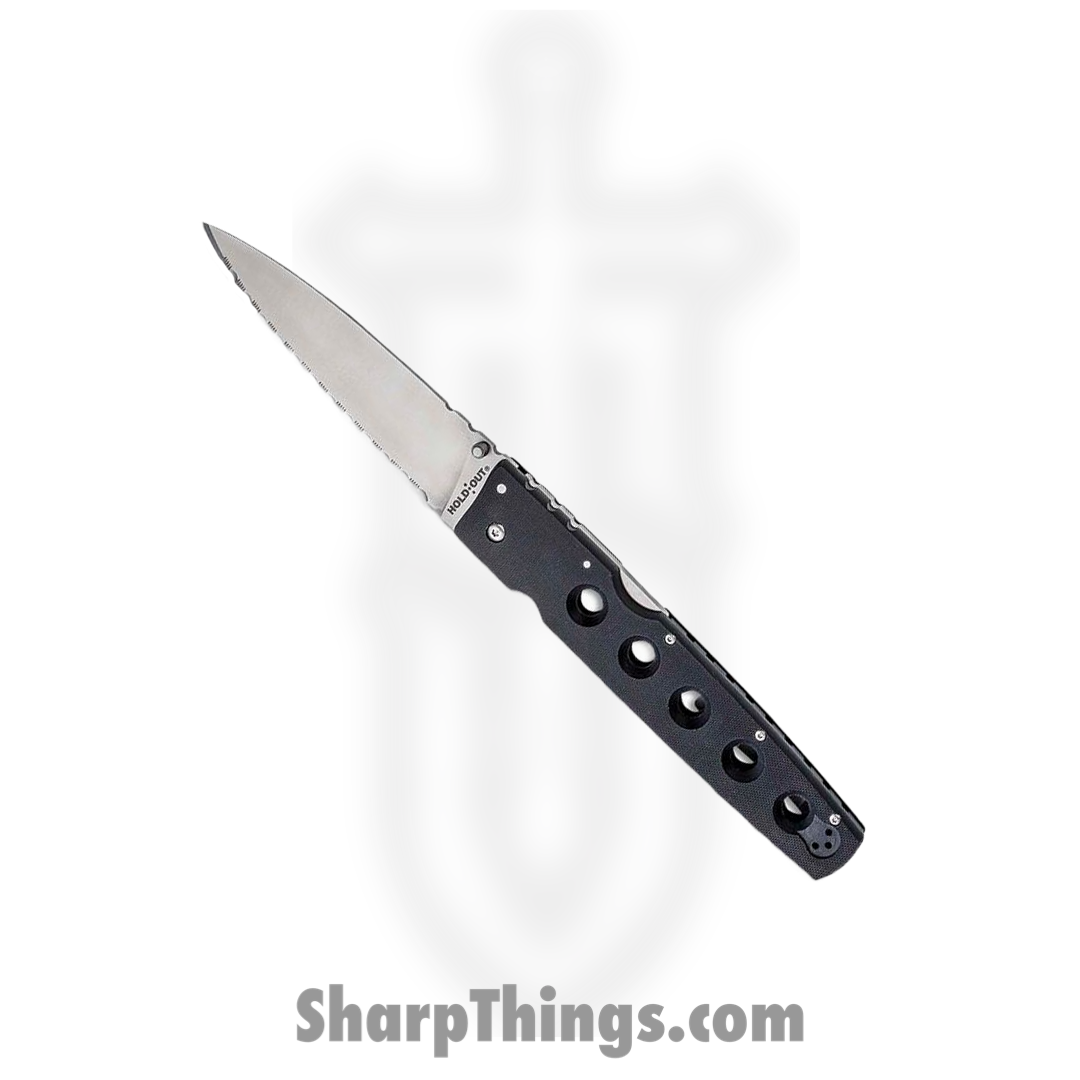 Cold Steel - CS-11G6S - Hold Out Folding Knife - CPM-S35VN G10 - Black
