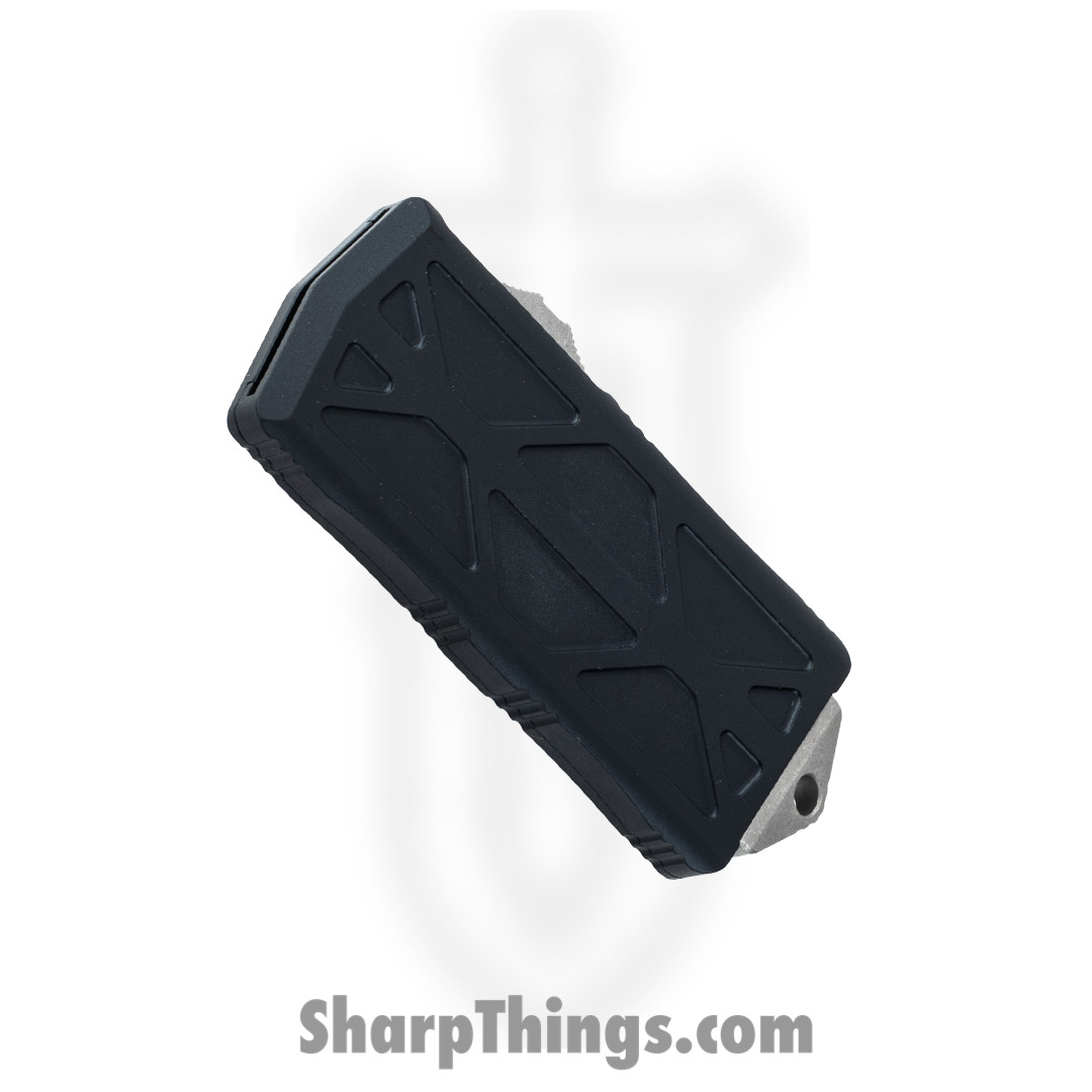 Microtech - 157-10AP - Exocet Money Clip - OTF Auto - M390 Apocalyptic Dagger - 6061-T6 Aluminum - Black - Image 3