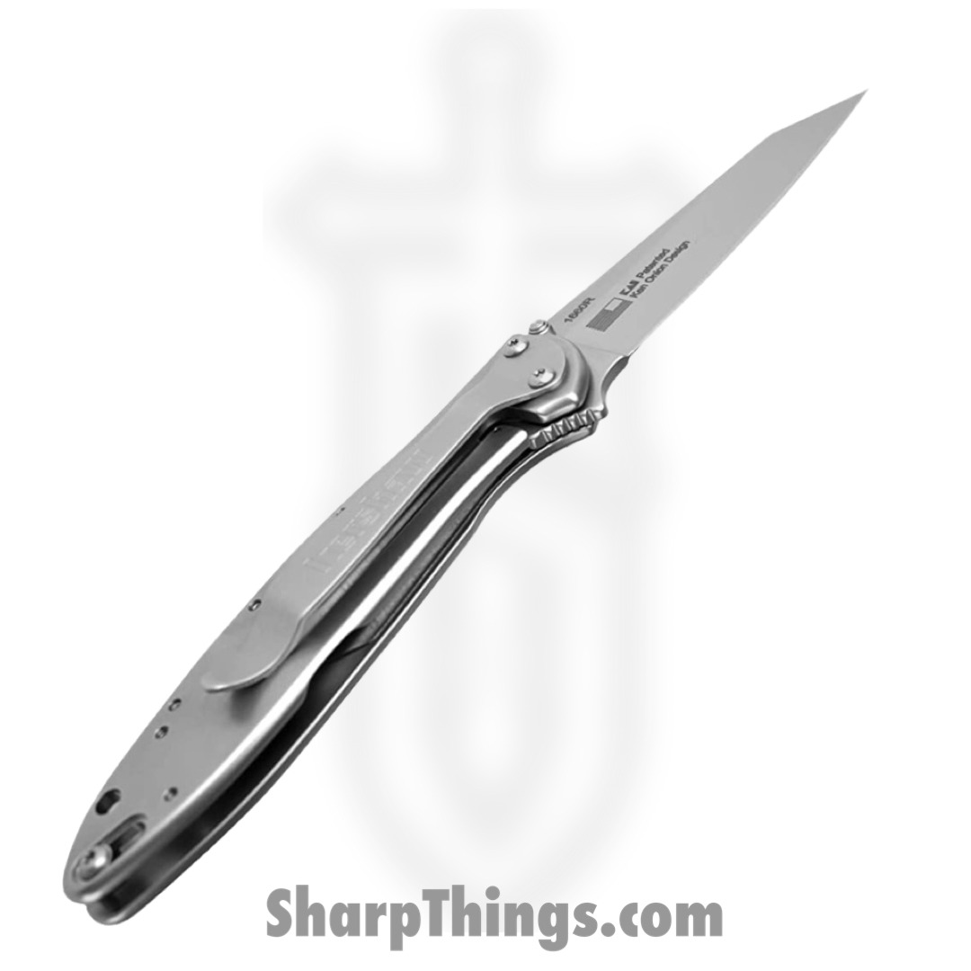 Kershaw - 1670BW - Blur - Assisted Open Knife - 14C28N Blackwash Drop Point - 6061-T6 Aluminum - Black - Image 2