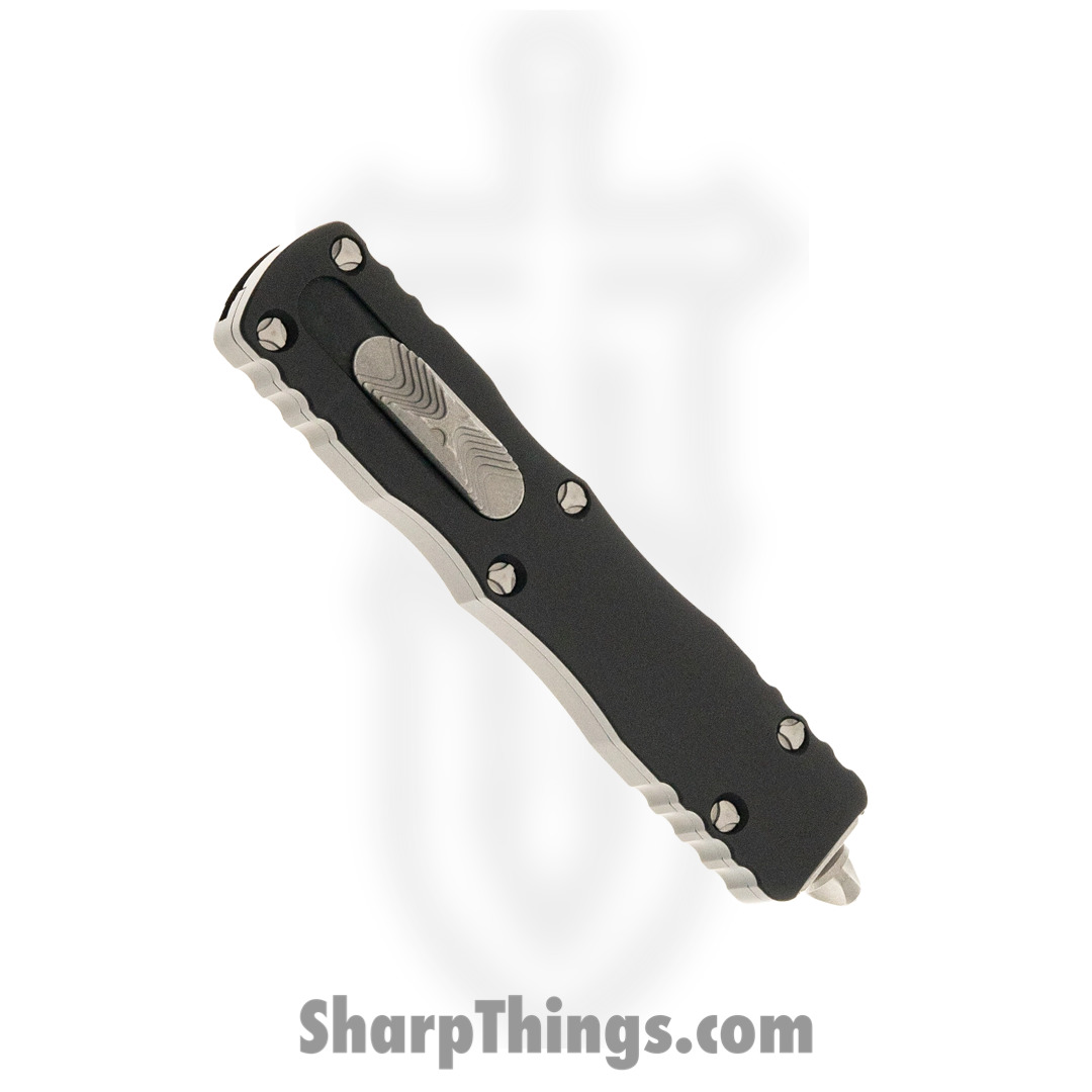 Microtech - 223-10AP - Ultratech - OTF Auto - Elmax, M390, 204P Apocalyptic Spartan - 6061-T6 Aluminum - Black - Image 3
